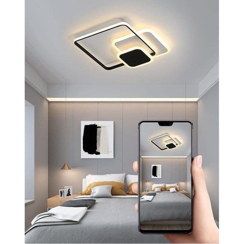 "Lustre Moderne Suspendu – Éclairage Élégant pour Salon, Salle à Manger ...