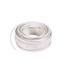 CABLE COAXIALE TV BLANC