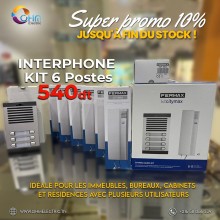 Interphone Kit 6 postes